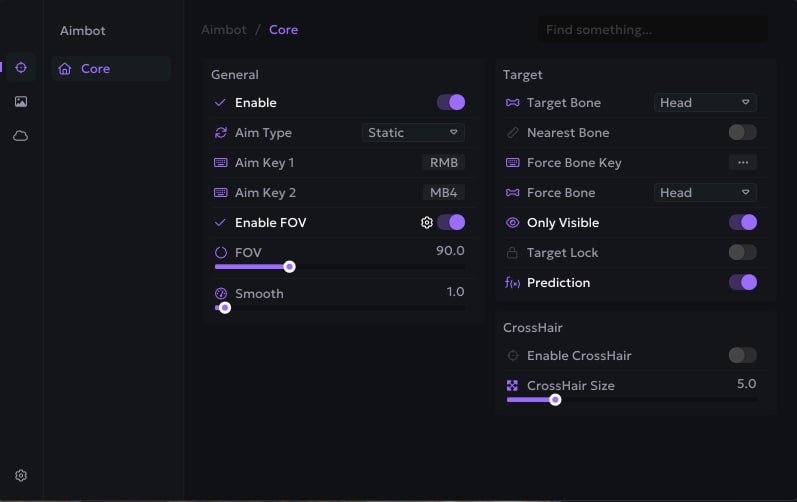 Ancient чит для Battlefield 6 - интерфейс